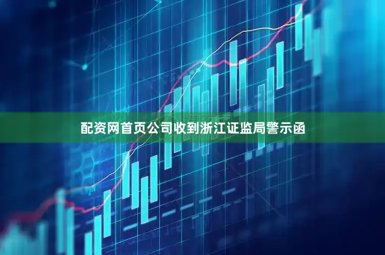 配资网首页公司收到浙江证监局警示函