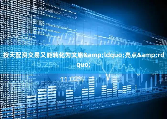 按天配资交易又能转化为文旅&ldquo;亮点&rdquo;