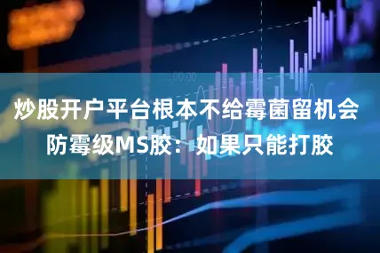 炒股开户平台根本不给霉菌留机会 防霉级MS胶：如果只能打胶